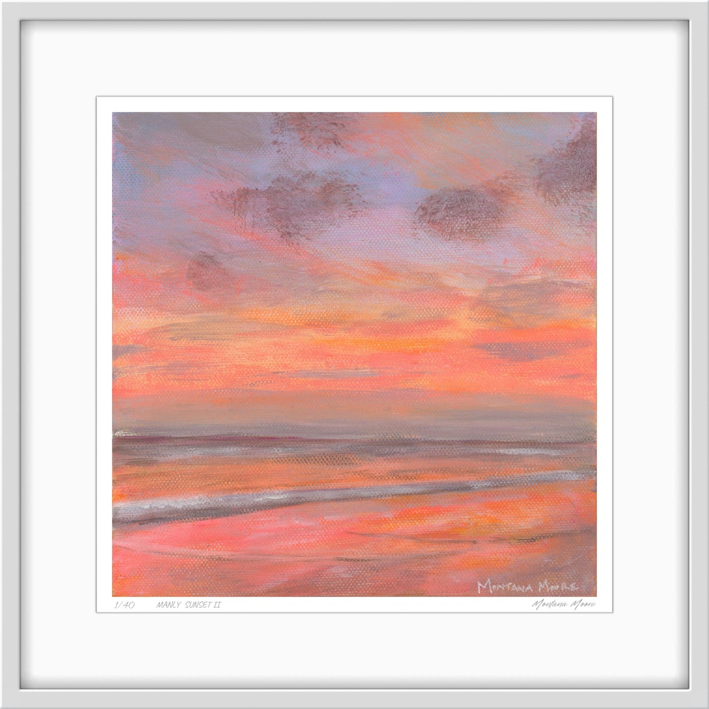 Manly Sunset II | Limited Edition Print