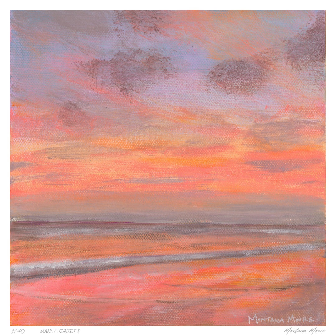 Manly Sunset II | Limited Edition Print