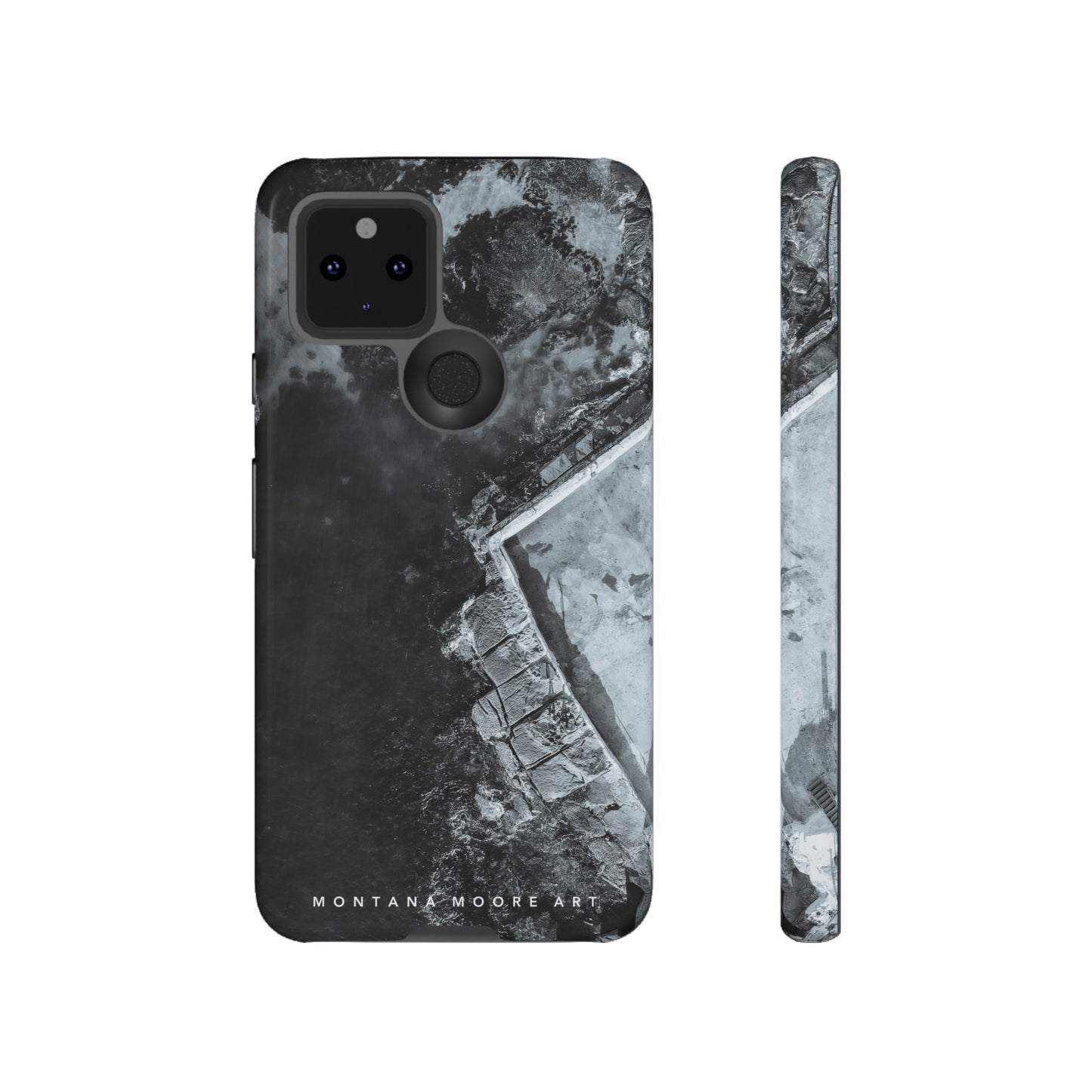 
                  
                    Cabbage Tree Ocean Pool BW | Phone Case
                  
                