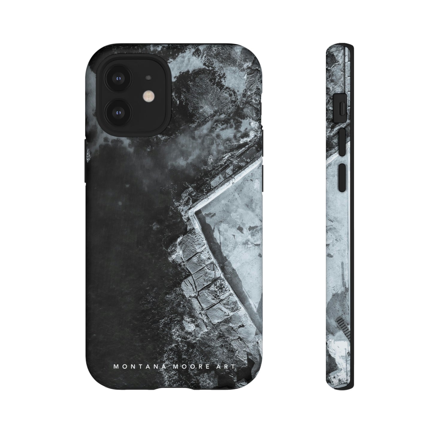 
                  
                    Cabbage Tree Ocean Pool BW | Phone Case
                  
                