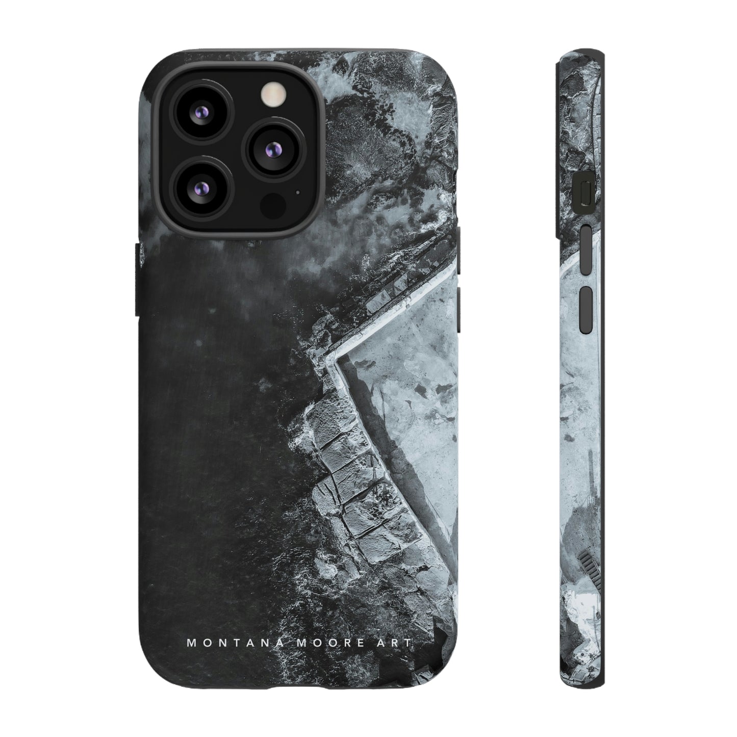 
                  
                    Cabbage Tree Ocean Pool BW | Phone Case
                  
                