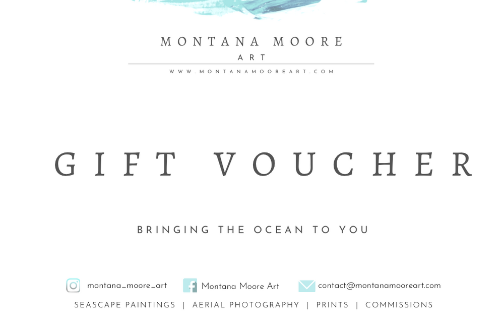 Montana Moore Art Gift Card Voucher - Digital