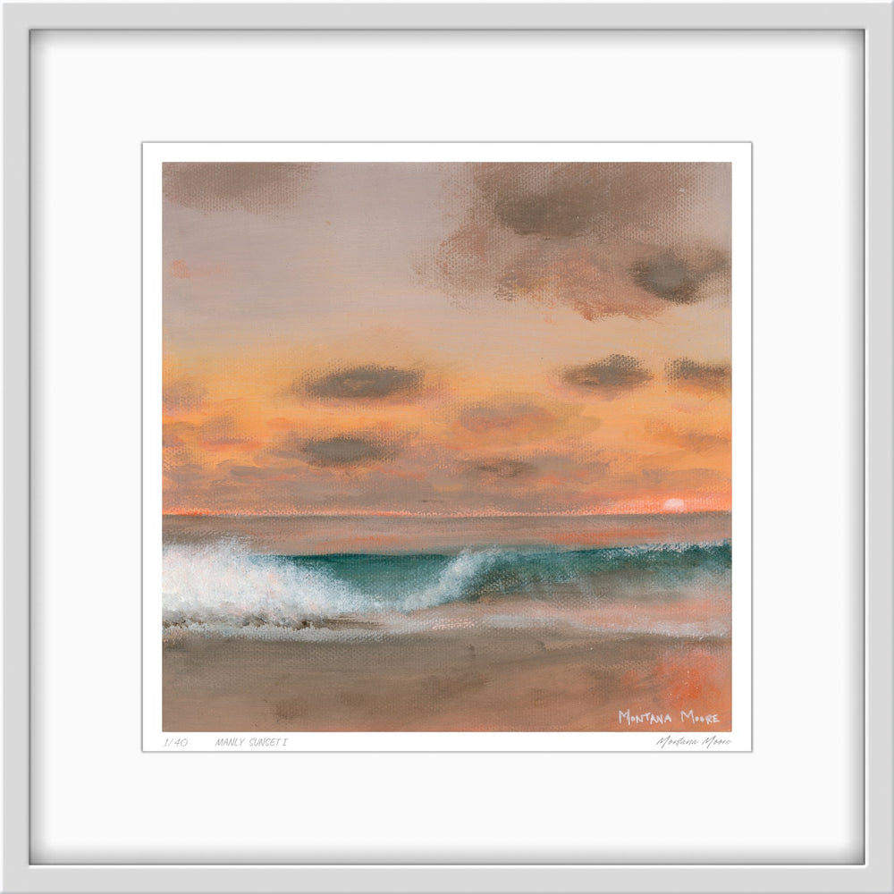 Manly Sunset I | Limited Edition Print