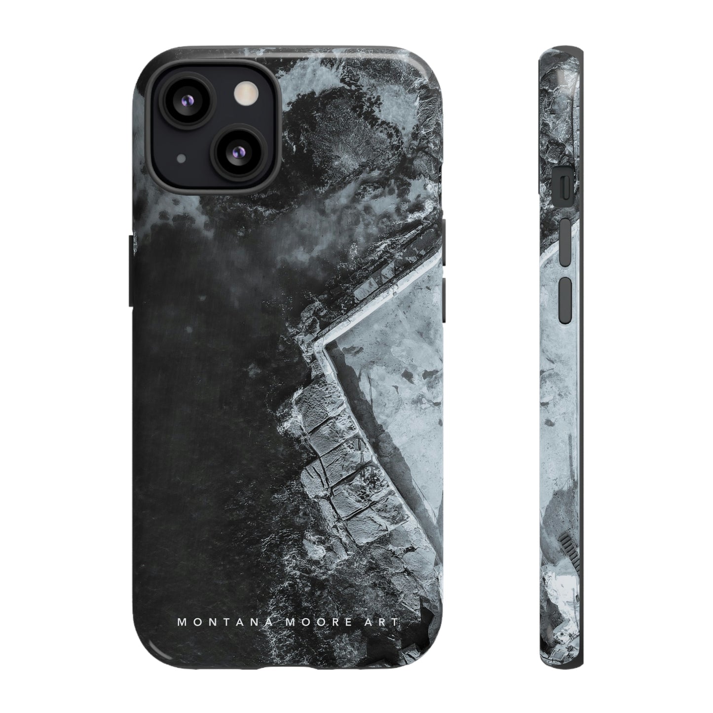 
                  
                    Cabbage Tree Ocean Pool BW | Phone Case
                  
                