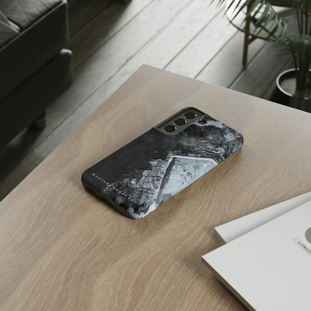 
                  
                    Cabbage Tree Ocean Pool BW | Phone Case
                  
                