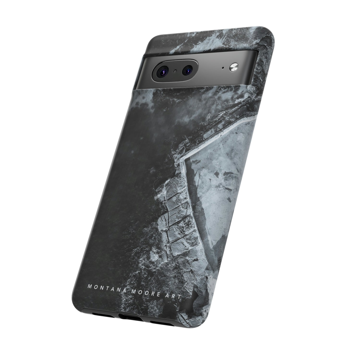 
                  
                    Cabbage Tree Ocean Pool BW | Phone Case
                  
                