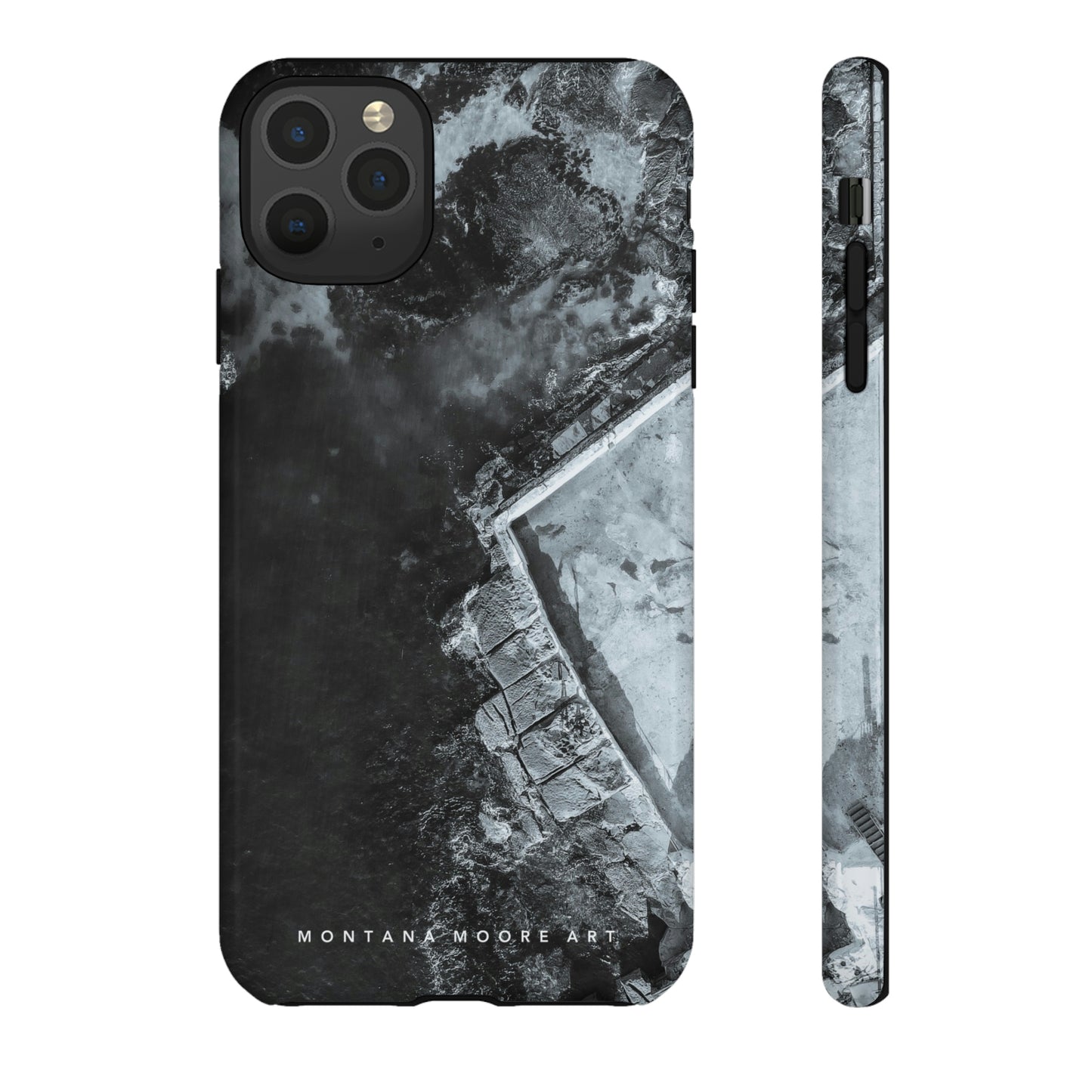 
                  
                    Cabbage Tree Ocean Pool BW | Phone Case
                  
                